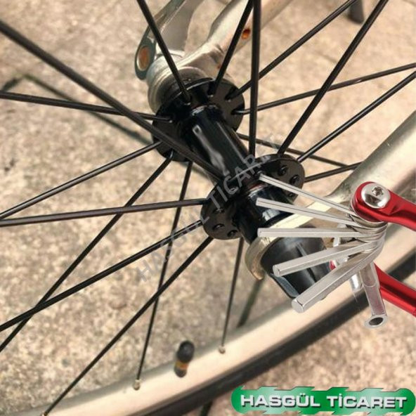 Hsgl bisiklet bakım bisiklet tamir alet takımı, anahtar, tornavida zinciri, 17 fonsiyonlu - 3