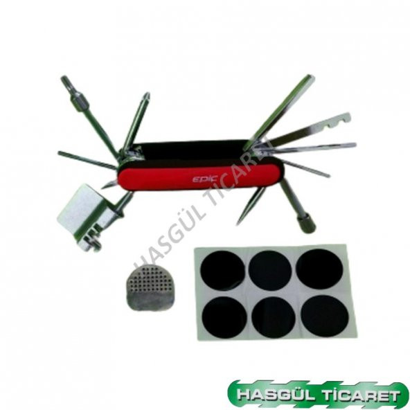 Hsgl bisiklet bakım bisiklet tamir alet takımı, anahtar, tornavida zinciri, 17 fonsiyonlu - 6