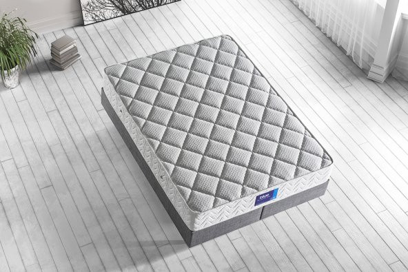 Tek Kişilik Lüks Full Ortopedik Yatak 90x190 cm Niron Blue - 3