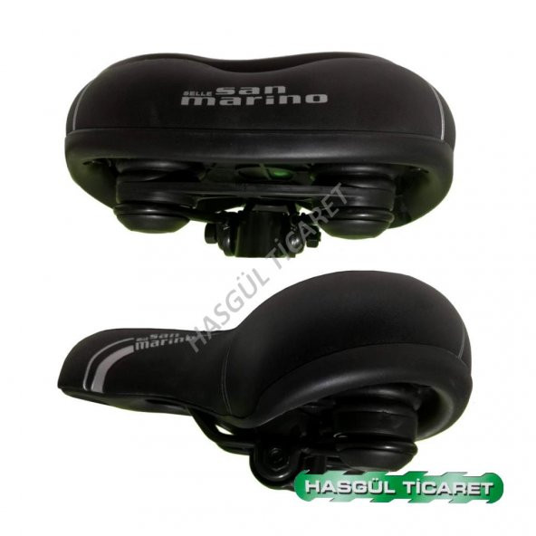 HSGL BİSİKLET YUMUŞAK KONFORLU SELE  SELLE  ELASTOMER YAYLI - 2