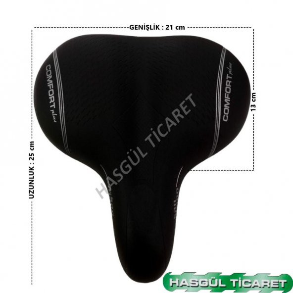 HSGL BİSİKLET YUMUŞAK KONFORLU SELE  SELLE  ELASTOMER YAYLI - 3