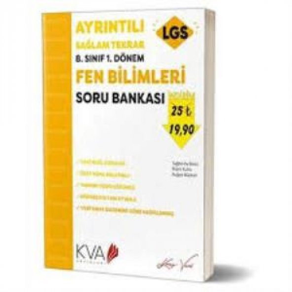 Koray Varol - 8.Sınıf 1.Dönem Ayr.sağ.Tekr.Fen Bilgisi Soru Bankası 8.Sınıf 1.Dönem Ayr.sağ.Tekr.Fen Bilgisi Soru Bankası - 1