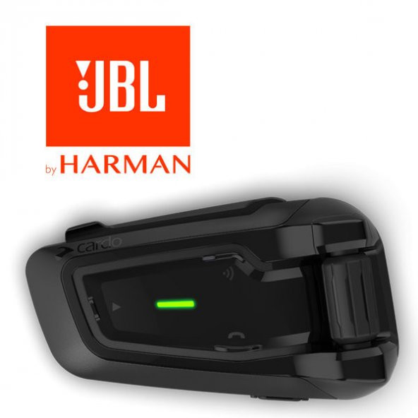 CARDO PACKTALK BLACK JBL BLUETOOTH VE INTERCOM (TEKLİ PAKET)
