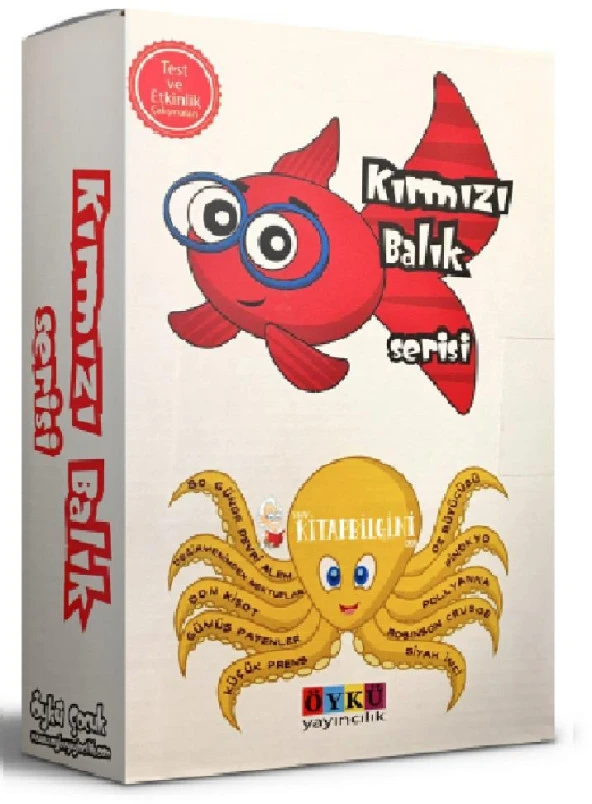Öykü Yayıncılık 4. Sınıf Kırmızı Balık Serisi 10 Kitap