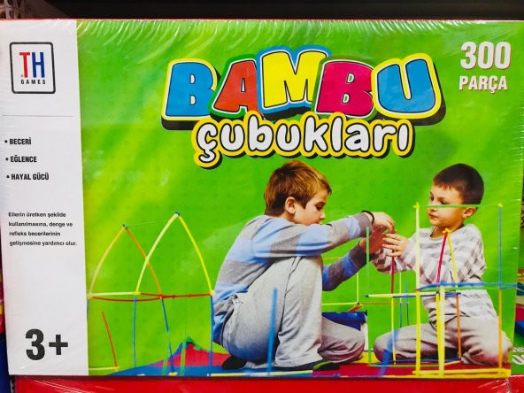 Süper Bambu Çubuklar 300 Parça