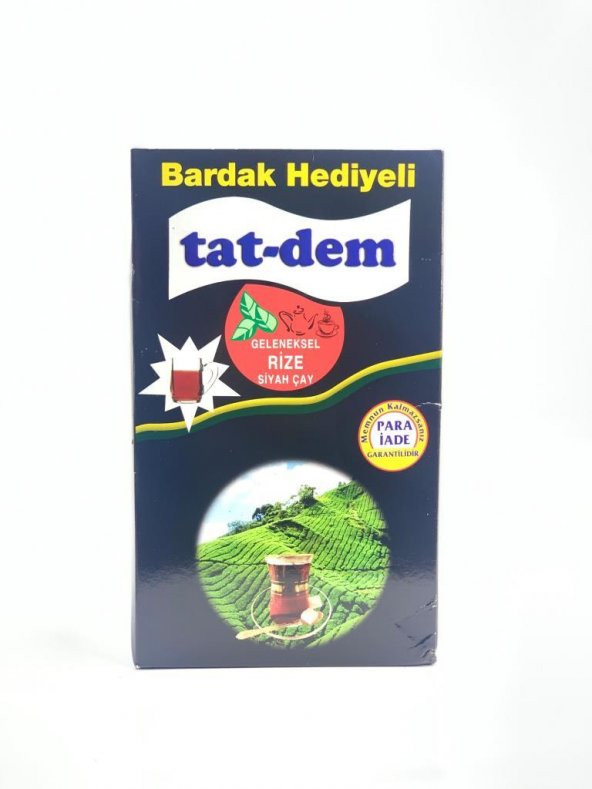 TAT-DEM Siyah Çay  1000 gr - 1