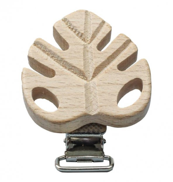 Yaprak Desenli Emzik Klipsi - 3