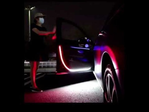 Mercedes GL Serisi X164 2006-2012 Kapı Altı Kayan Led Kayar Led 120Cm Çok Fonksiyonlu ürün görseli 1