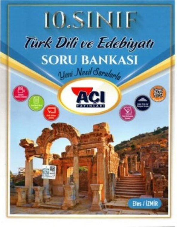 Açı Yayınları 10. Sınıf Türk Dili ve Edebiyatı Soru Bankası 2020