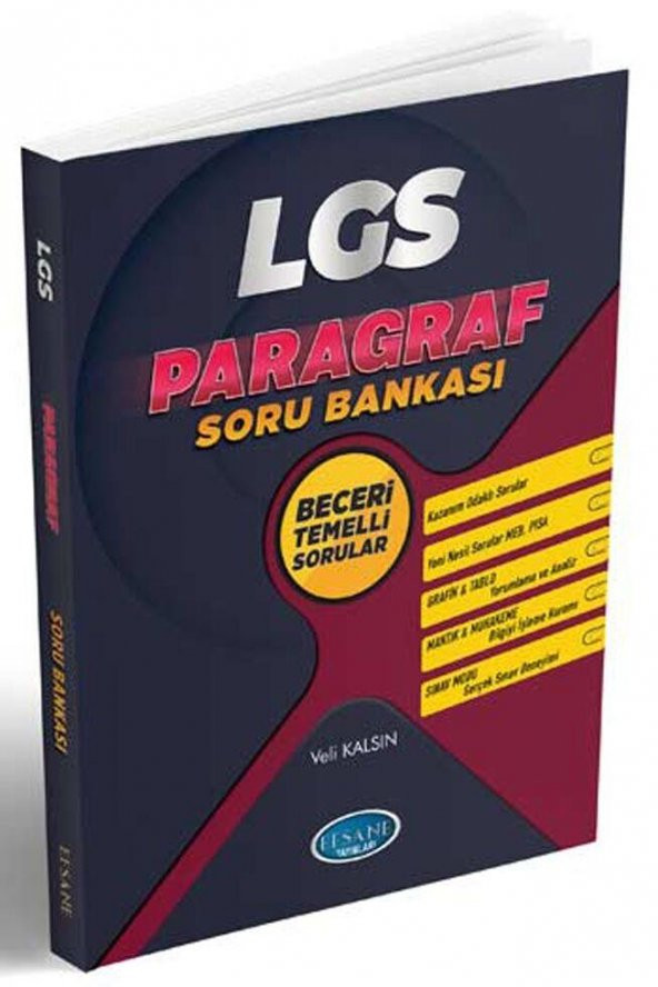 Efsane Yayınları 8.Sınıf LGS Paragraf Soru Bankası 2021