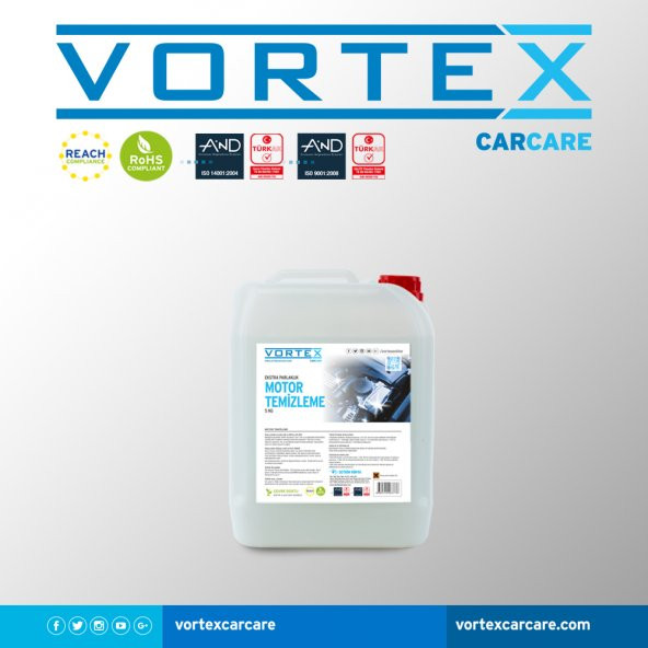 Vortex Motor Temizleme Sıvısı 5 kg. - 2