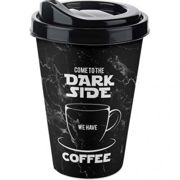 Titiz Special Mug Kapaklı Kahve Bardağı 400ml