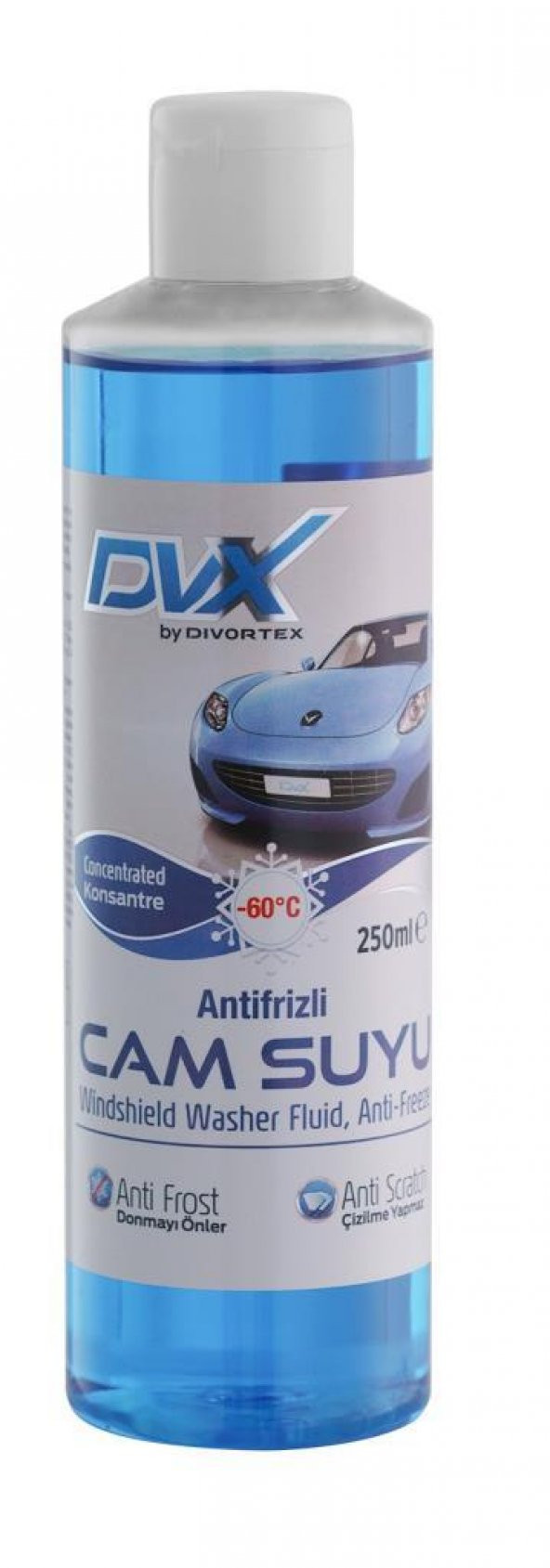 Divortex -60° Konsantre Antifrizli Cam Suyu 250 ml x 5 Adet - 2