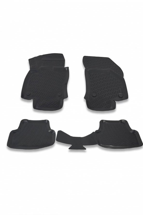 Audi A1 2021 Model 4D Havuzlu Paspas ürün görseli 1