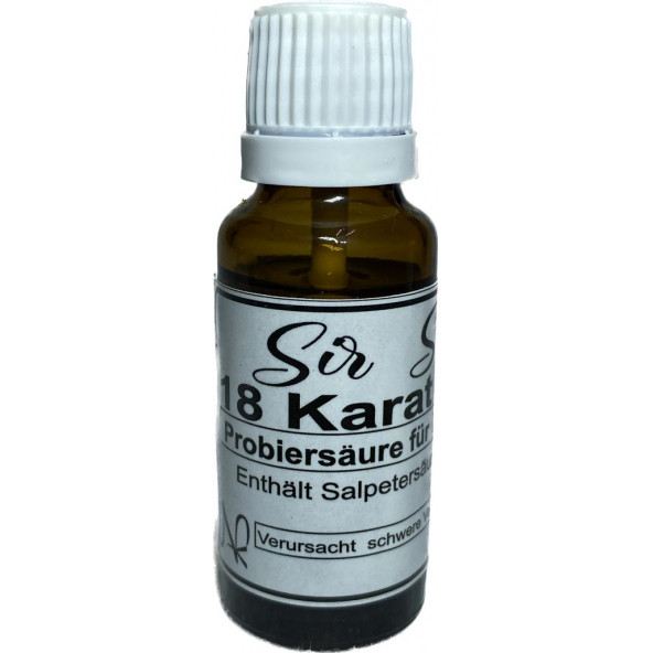 Sir Shine Altın Ayar Suyu 20ml.(8K,9K,10K,14K,18K,21K,22K,24K) - 2