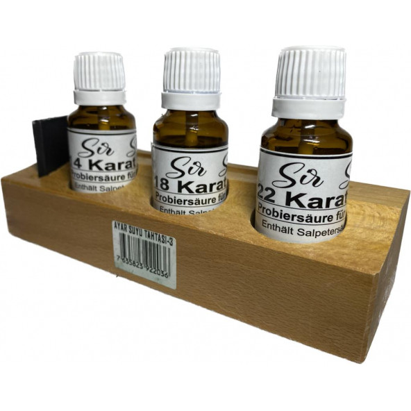 Sir Shine Altın Ayar Suyu 20ml.(8K,9K,10K,14K,18K,21K,22K,24K) - 7