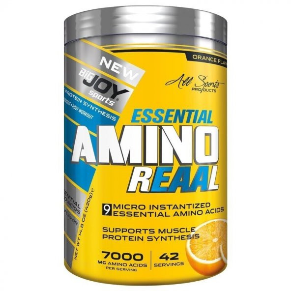 Big Joy Essential Amino Reaal 420 Gr (AROMA SEÇENEKLİ)