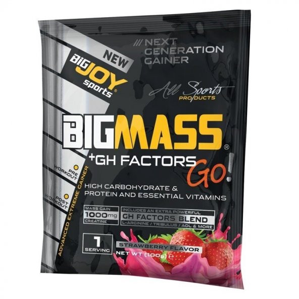 Big Joy Big Mass +GH Factors Go 5000 Gr 50 Saşe (AROMA SEÇENEKLİ) +3 HEDİYELİ - 4