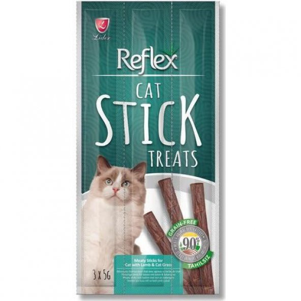 Reflex Kediler İçin Kuzu Etli Ödül Çubuğu 3x5 Gr