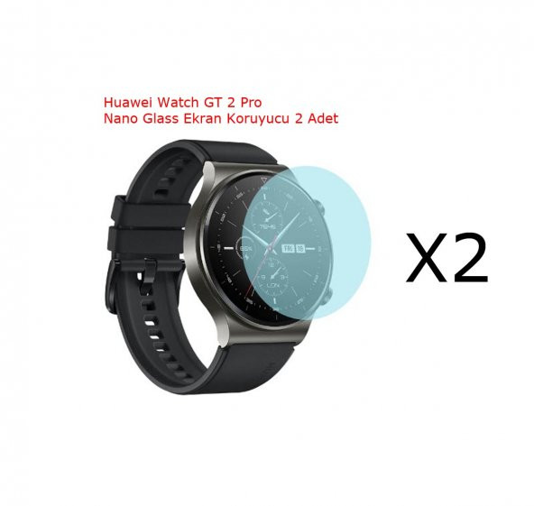 Huawei Watch Gt2 Pro Nano Glass Ekran Koruyucu 2 Adet