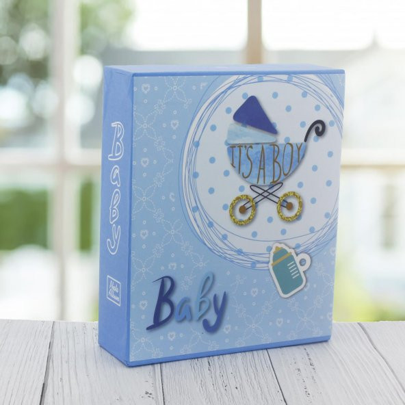 Bebek Fotoğraf Albümü 13x17cm Puset Bebek Arabası Baskılı - 2