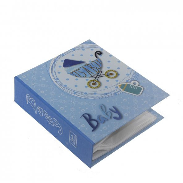 Bebek Fotoğraf Albümü 13x17cm Puset Bebek Arabası Baskılı - 3