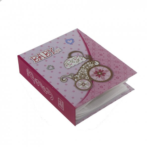 Bebek Fotoğraf Albümü 13x17cm Puset Bebek Arabası Baskılı - 5