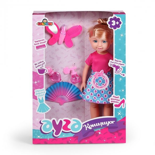 Ayza Bebek Konuşuyor (Kumral Saç Mavi Etek) GALTOYS - 2