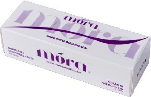 Mora Kullan At Gözlük Kılıfı 100 Adet Saç Boyası Sırasında Gözlüklerinizi Korur