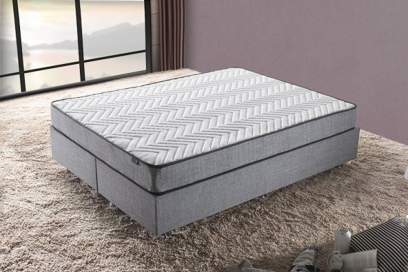 Niron Silver 100x200 cm Tek Kişilik Tam Ortopedik Sert Yatak