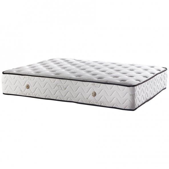 Organic Cotton Yatak 180x190 Çift Kişilik Doğal Pamuk Kumaşlı Ekstra Lüks Yumuşak Yatak 32 cm