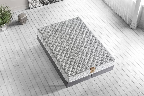 Çift Kişilik Lüks Ergonomik Visco(Yaysız) Yatak 130x190cm Niron Star