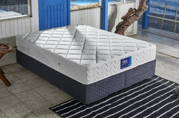 Çift Kişilik Lüks Full Ortopedik Yatak 120x200 cm Niron Blue