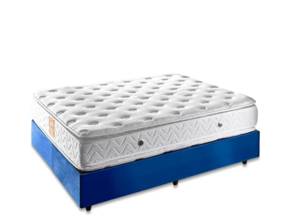 Dream Yatak 90x200 Tek Kişilik Çift Pedli Ekstra Lüks Yatak 34 cm Pamuklu Örme Kumaş - Resim 7