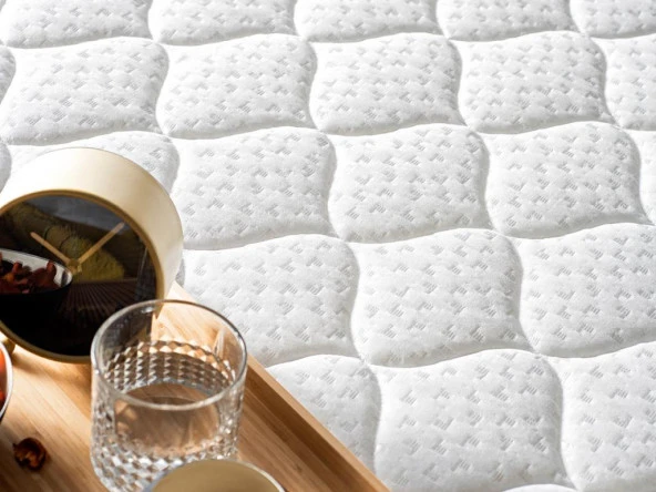 Niron Spring Visco Tek Kişilik Yaylı Visco Yatak 90x190 cm Lüks Ergonomik Yatak Hem Yaylı Hem Visco - 7