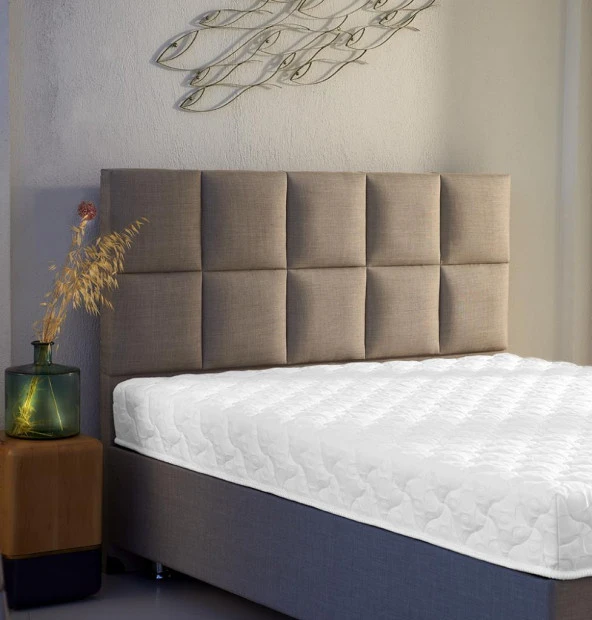 Tek Kişilik Lüks Ergonomik Visco(Yaysız) Yatak 90x200cm Niron Star - 3