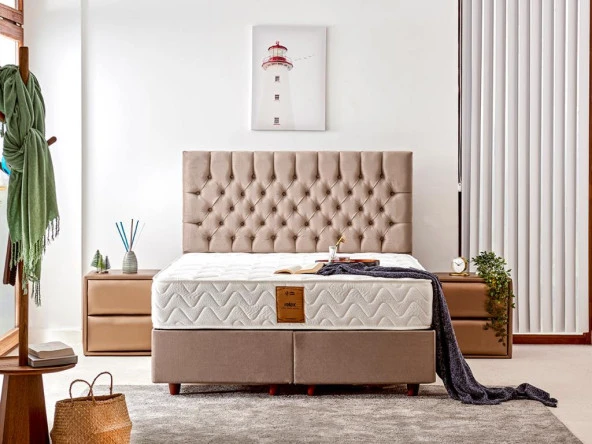 Relax Yatak 90x200 Tek Kişilik Orta Sert Beş Yıldızlı Otel Yatağı Lüks Ortopedik Yatak Çift Taraflı 28 cm - 6