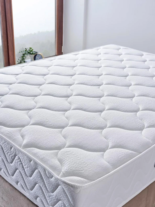 Relax Yatak 90x200 Tek Kişilik Orta Sert Beş Yıldızlı Otel Yatağı Lüks Ortopedik Yatak Çift Taraflı 28 cm - 7