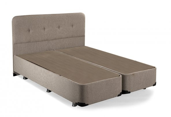 Niron  Luna Baza Başlık Yatak Takımı - 160x200 cm Çift Kişilik Ortopedik Yatak Seti Sağlamlaştırılmış Baza - 2