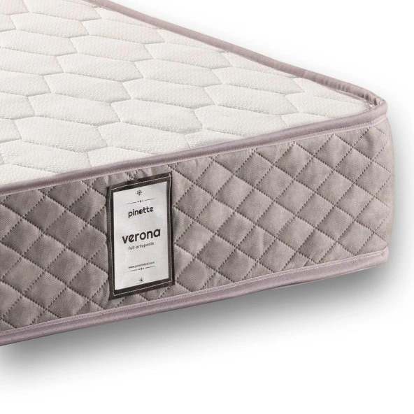 Çift Kişilik Yatak 180x200 cm Full Ortopedik Sert Yatak Verona - 6