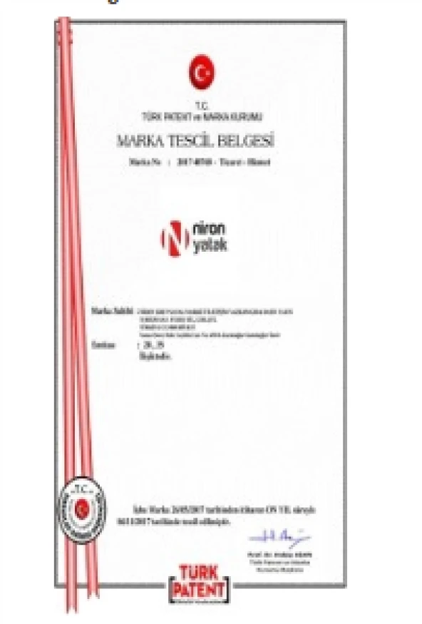 Napoli Çift Kişilik Ultra Ortopedik 150x200 cm Niron Yatak - Resim 6