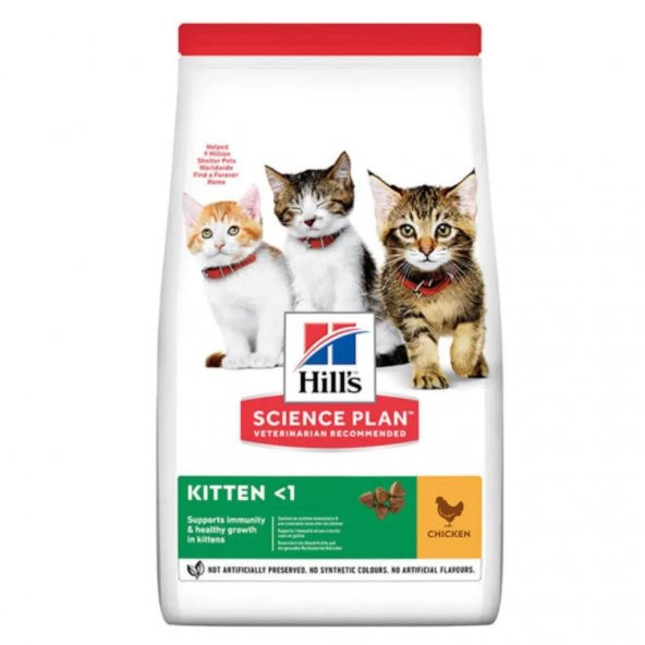 Hills Kitten Tavuklu Yavru Kedi Maması 1,5 kg
