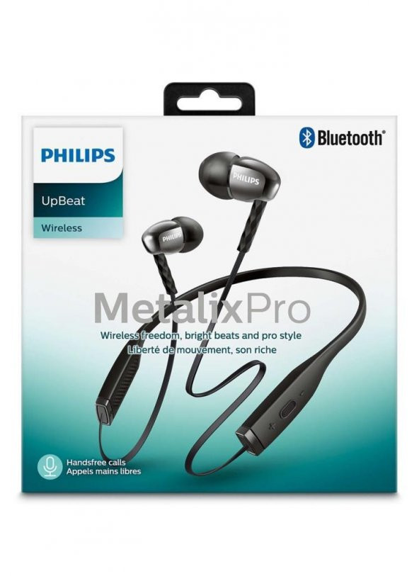 Philips SHB5950BK Siyah Kablosuz Kulak İçi Bluetooth Kulaklık