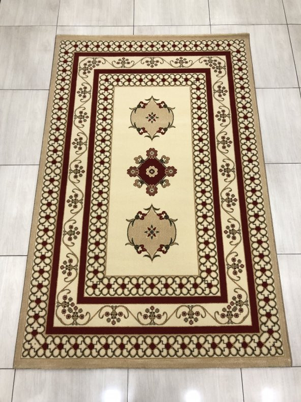 SARAY HALI GOLD SERİSİ 2165 KREM 150x230 100 YÜN 4 M2 - 1