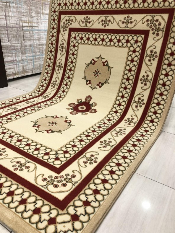 SARAY HALI GOLD SERİSİ 2165 KREM 150x230 100 YÜN 4 M2 - 9