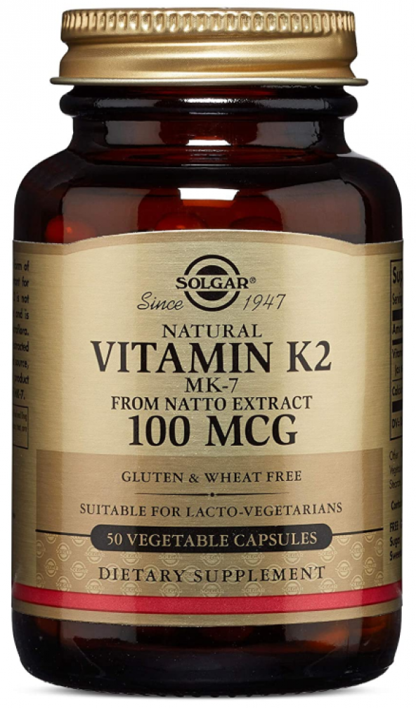 Solgar Vitamin K2 100mcg 50 Kapsül