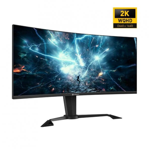 GameBooster GB-347LCWQ-H 34inch 144Hz 1ms Curved FreeSync WQHD Pivot Gaming Monitör - 2