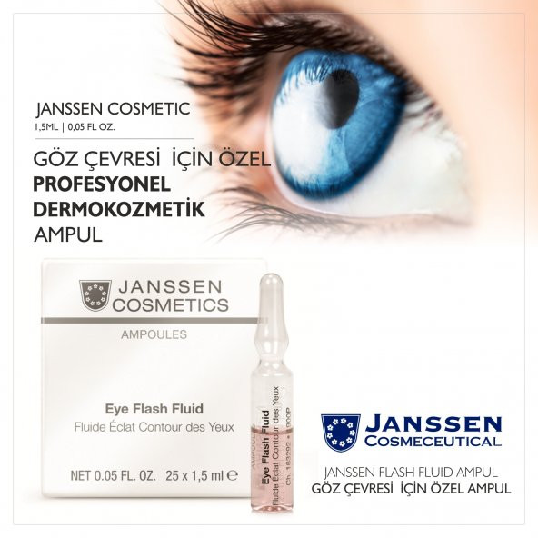 3 ADET ALMANYA ÜRETİMİ - JANSSEN COSMETiC CİLT BAKIM SERUMU 3 ADET X 2ML - KARMA PAKET TERCİHİ YAPABİLİRSİNİZ! - 4