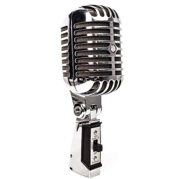 Doppler RT-65 Nostaljik Retro Mikrofon Elvis Mikrofon-Çantalı