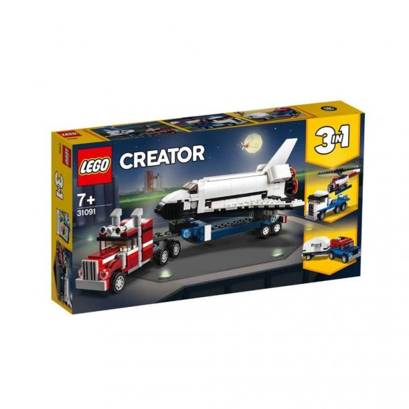 Lego Creator 31091 Shuttle Transporter - Servis Aracı